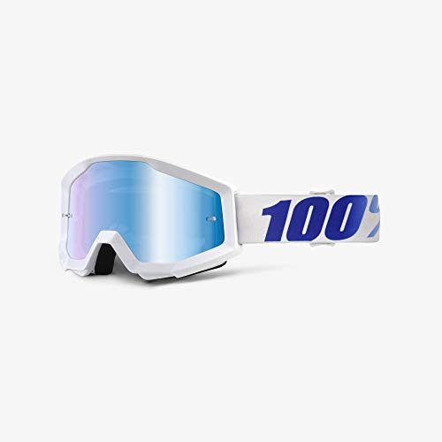 100 Percent STRATA Goggle Equinox - Mirror Blue Lens