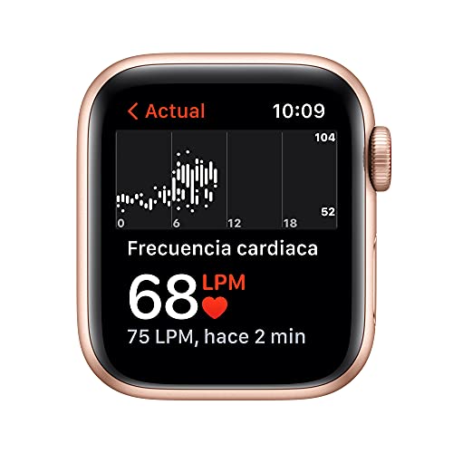 2021 Watch SE (GPS + Cellular) - Caja de Aluminio en Oro de 40 mm - Correa Deportiva Blanco Estrella - Talla única