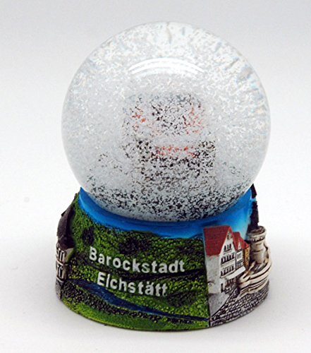 30030 Souvenir bola de nieve Alemania eichstätt Willi Bald Burg 65 mm de diámetro