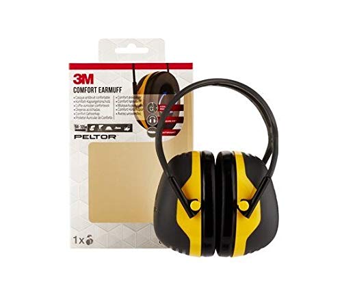 3M Peltor Orejeras X2; protector auditivo, protección auditiva contra niveles de ruido comprendidos entre 94 y 105 dB (SNR: 31dB), p. ej., herramientas eléctricas, paquete de 1