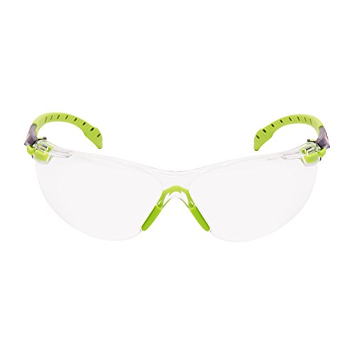 3M S1201SGAF-EU - Gafas de seguridad de montura universal, color verde y negro