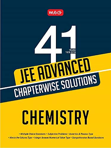 41 Years JEE Advance Chapterwise Solutions - Chemistry (English Edition)