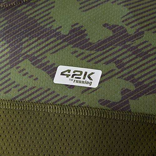 42K Running - Camiseta técnica 42K MIMET Hombre Jungle Camouflage M