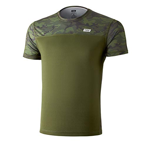 42K Running - Camiseta técnica 42K MIMET Hombre Jungle Camouflage M