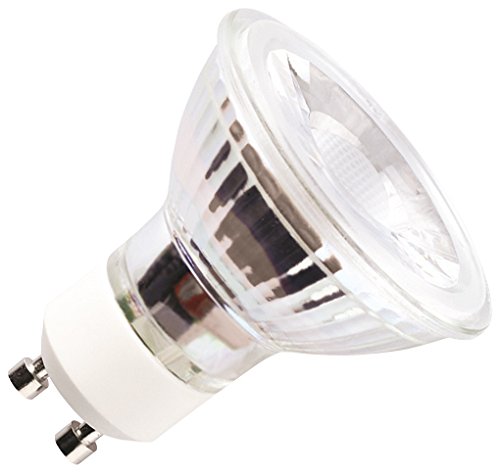 5x Spot LED greenandco® IRC90+ 3000K 36° GU10 7W (corresponde a 62W) 450lm SMD LED 230V AC, sin parpadeo, no regulable