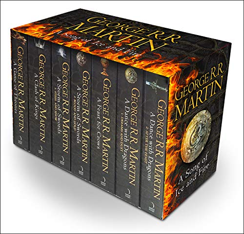 A Song of Ice and Fire - A Game of Thrones: The Complete Boxset of 7 Books: The bestselling epic fantasy masterpiece that inspired the award-winning HBO TV series GAME OF THRONES: 1-7