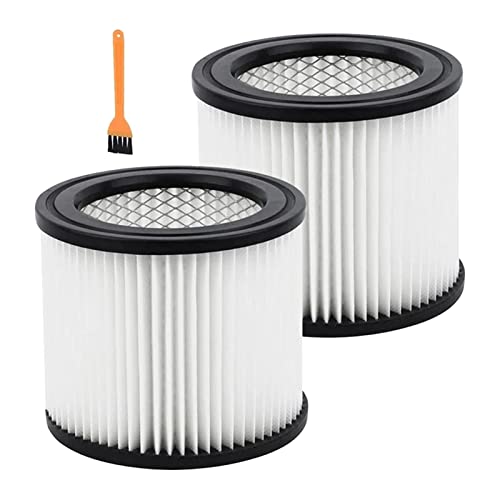 Accesorios de aspiradora 2 paquetes de filtros de reemplazo, accesorios de aspiradora, compatibles con la tienda adecuados con la tienda VAC 90304 Filtro de aspiradora Pisos ( Color : Black White )