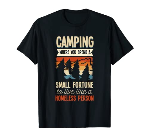 Accesorios de camping retro tienda tienda de campaña Scout Nature Scout Scouting Camiseta