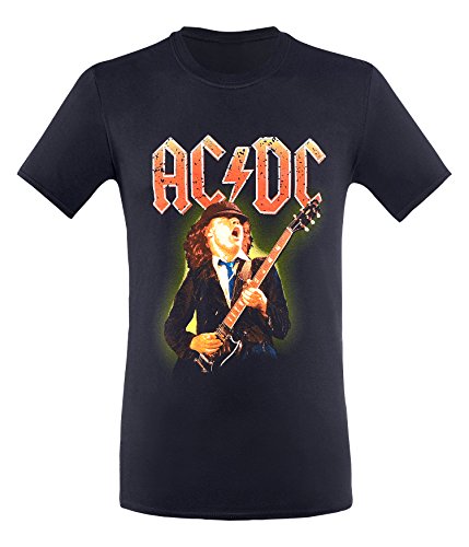 AC/DC Angus – Camiseta de, Hombre, Color Negro, tamaño Extra-Large