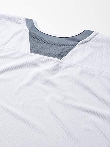 adidas 3-Stripes Goalkeeper Jersey, 56, White/Mystic Grey