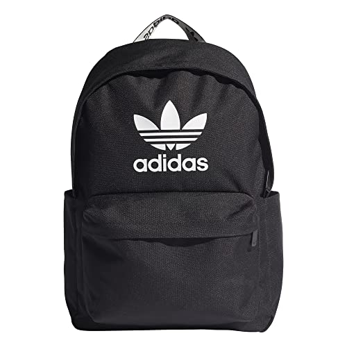 adidas Adicolor BACKPK Sports Backpack, Unisex-Adult, Black/White, NS