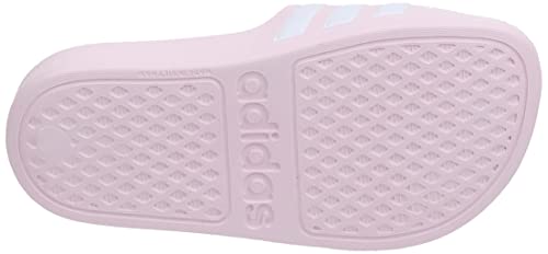 adidas Adilette Aqua, Slide Sandal, Clear Pink/Cloud White/Clear Pink, 29 EU