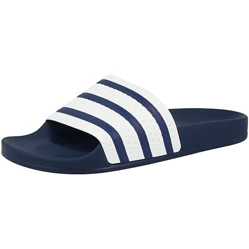 adidas Adilette, Zapatos de playa y piscina para Hombre, Azul (Adiblue/White/Adiblue), 42 EU