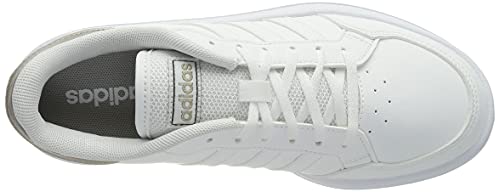 adidas BREAKNET, Zapatillas de Tenis Mujer, FTWBLA/FTWBLA/METCHA, 41 1/3 EU