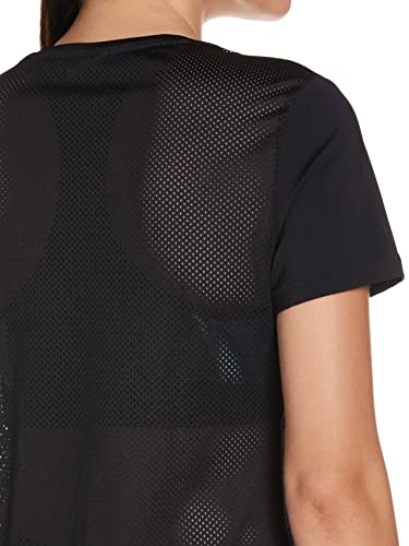 adidas Design 2 Move W TS Camiseta, Mujer, Negro (Black/White), XL