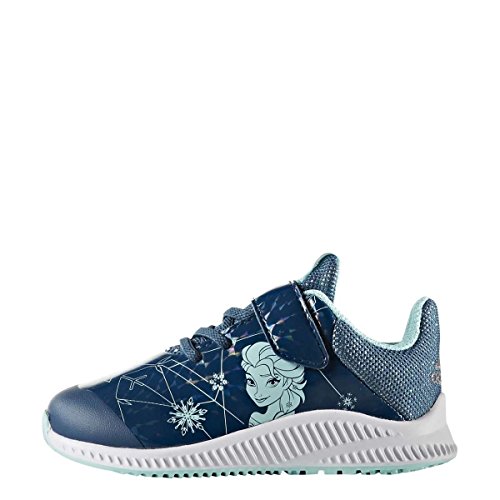 adidas DY Frozen Fortarun EL I, Zapatillas Unisex bebé, (Petnoc/Ftwbla/Aquene), 20 EU