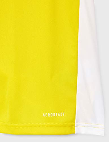 Adidas ENTRADA 18 JSY T-shirt, Hombre, Yellow/ White, M