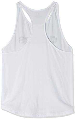 adidas Essentials Linear Tk Camiseta de Tirantes, Mujer, Blanco (White/Black), S