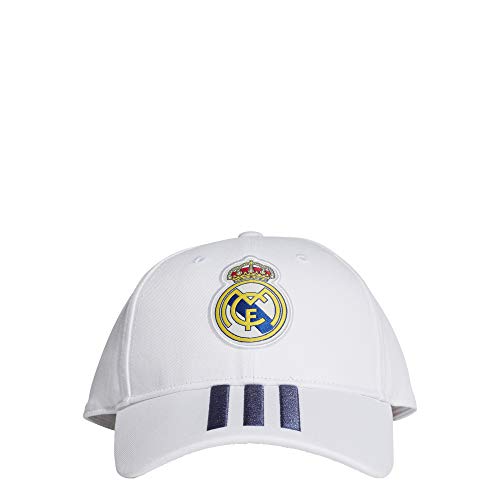 adidas FR9753 Real BB Cap Hats Unisex-Adult White/Dark Blue X-Small