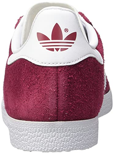 Adidas Gazelle, Zapatillas Hombre, Rojo (Collegiate Burgundy/Footwear White/Footwear White 0), 44 EU