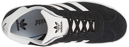 adidas Gazelle, Zapatillas Unisex Niños, Negro (Core Black/Ftwr White/Gold Metallic), 29 EU