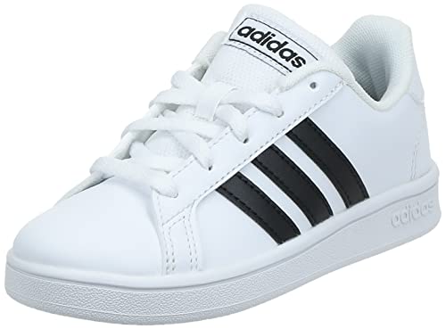 adidas Grand Court, Sneaker Unisex Adulto, FTWR White/Core Black/FTWR White, 40 EU