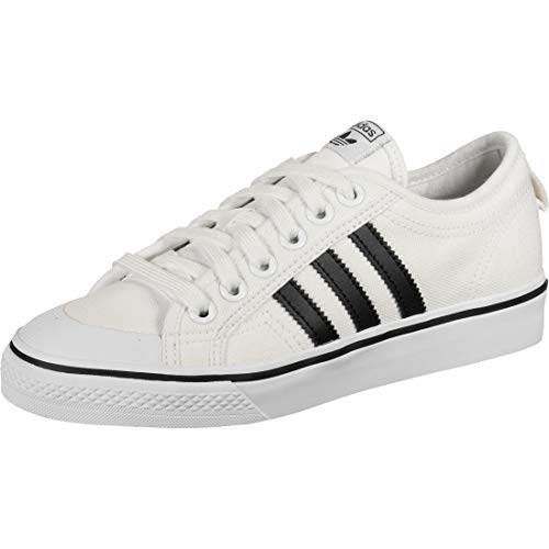 Adidas Nizza, Zapatillas Hombre, Blanco (Footwear White/Core Black/Footwear White 0), 47 1/3 EU