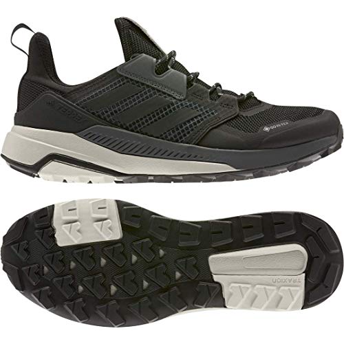 adidas outdoor Terrex Trail Beater GTX Hiking Shoe - Men's Black/Black/Alumina, 8.5