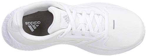 adidas Runfalcon 2.0, Road Running Shoe, Cloud White/Cloud White/Grey, 39 1/3 EU