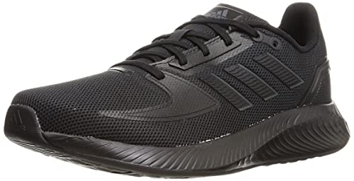 adidas Runfalcon 2.0, Road Running Shoe Hombre, Core Black/Core Black/Grey, 45 1/3 EU