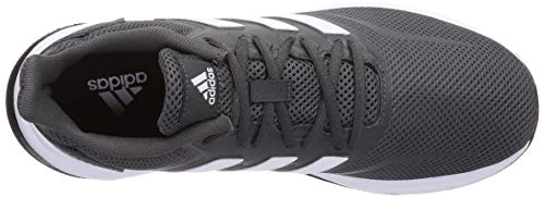 adidas Runfalcon, Zapatillas de Running para Hombre, Gris (Grey Six/ Footwear White/ Core Black), 44 EU