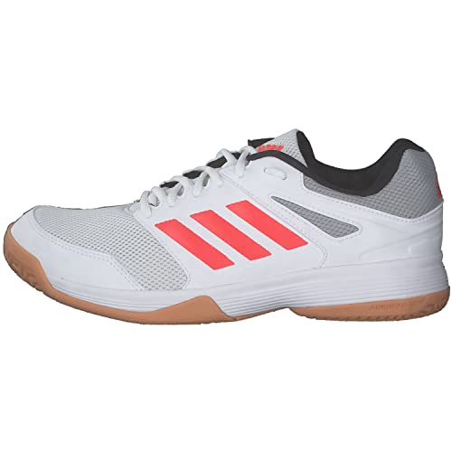 adidas Speedcourt, Volleyball Shoe Hombre, Multicoloured Ftwbla Rojsol Gridos, 44 EU
