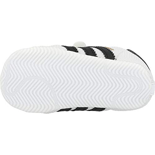 Adidas Superstar Crib, Zapatillas Unisex niños, Blanco (Footwear White/Core Black/Footwear White 0), 21 EU