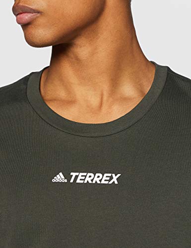 adidas Terrex GFX tee Camiseta, Hombre, tieley, XS