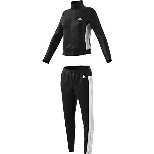 adidas W TS Teamsports Chándal, Mujer, Black/Black, XL