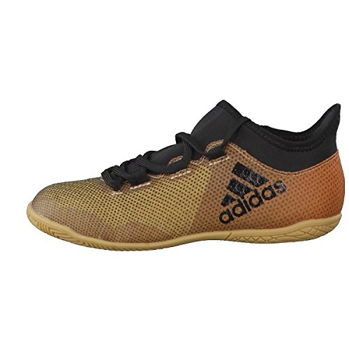 Adidas X Tango 17.3 In J, Zapatillas de fútbol Sala Unisex niños, Amarillo (Ormetr/Negbas/Rojsol 000), 33 EU