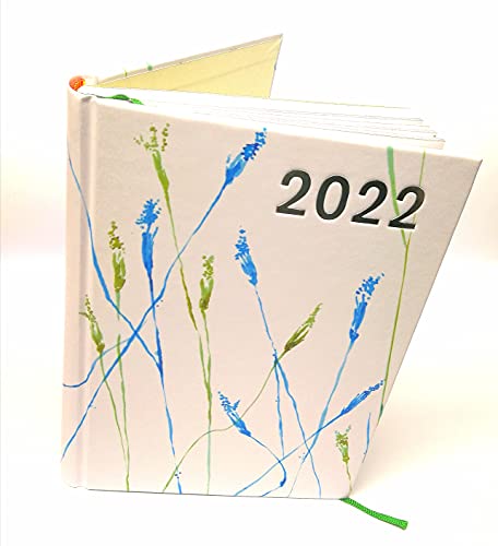 Agenda personal 2022- Tapa dura y cosida- DIA PAGINA (Espigas)
