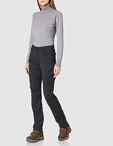 All Terrain Gear by Wrangler Slim Utility Pant Pantalones de senderismo, negro, 34 W/32 L para Mujer
