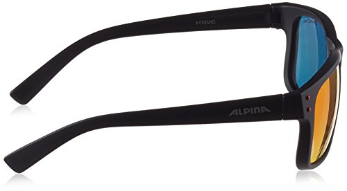 ALPINA Kosmic Gafas para Actividades Deportivas, para Adulto, Talla única, Color Negro Mate