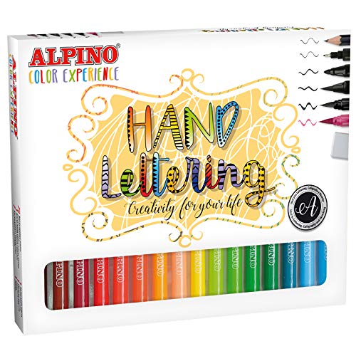 Alpino Color Experience Kit Hand Lettering | Rotuladores Lettering | Rotuladores para Hand Lettering | Lettering y Caligrafía
