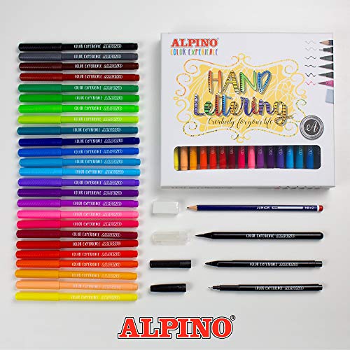 Alpino Color Experience Kit Hand Lettering | Rotuladores Lettering | Rotuladores para Hand Lettering | Lettering y Caligrafía