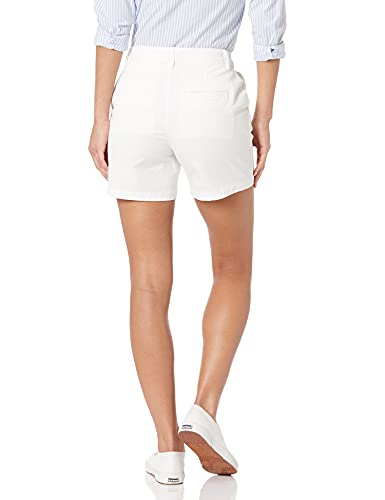 Amazon Essentials 5 Inch Inseam Chino Short Pantalones Cortos, Blanco, 42
