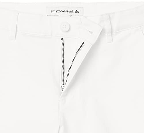Amazon Essentials 5 Inch Inseam Chino Short Pantalones Cortos, Blanco, 42