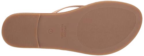 Amazon Essentials – Sandalias de dedo para mujer, Beige Nude, 38 EU