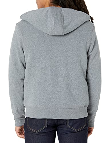 Amazon Essentials Sherpa Lined Full-Zip Hooded Fleece Sweatshirt Novelty-Hoodies, Gris Claro, US (EU XL-XXL)