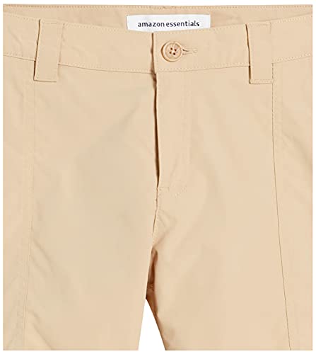 Amazon Essentials Stretch Woven 5 Inch Outdoor Hiking Shorts with Pockets Pantalones Cortos de Senderismo, Bronceado Claro, 42
