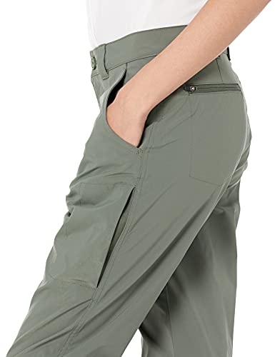 Amazon Essentials Stretch Woven Outdoor Hiking Pants with Utility Pockets Pantalones de Senderismo, Verde Oliva Viejo, 42-44