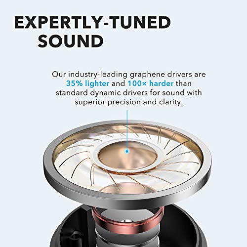 Anker Soundcore Life P2 Auriculares Bluetooth inalámbricos con microfono, 40 Horas de reproducción, IPX7 Impermeable, reducción de Ruido para Trabajar o Viajar