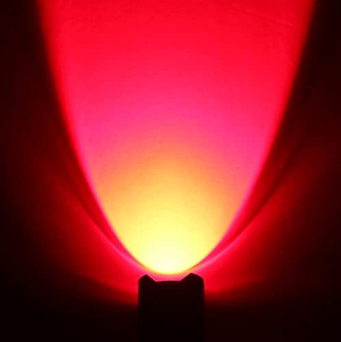 Antorcha LED de Luz Roja, 350 Lumens Mini Linternas Tácticas Luz Rojas, Portátil Antorcha de Linterna Caza, 3 Modos Zoom Impermeable Flashlight Torch para Visión Nocturna Astronomía Pesca Aviacion