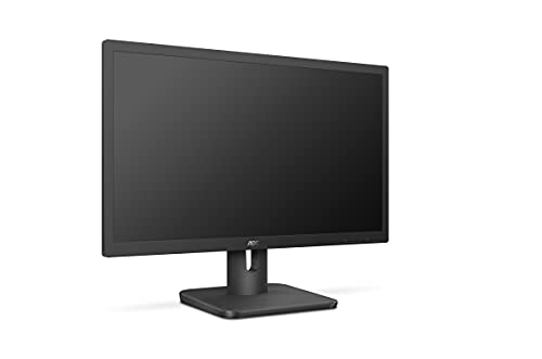 AOC Essential-line 22E1D pantalla para PC 54,6 cm (21.5") Full HD LED Plana Mate Negro - Monitor (54,6 cm (21.5"), 1920 x 1080 Pixeles, Full HD, LED, 2 ms, Negro)